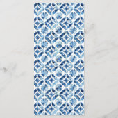 Lemon Mediterraan Zomer Wedding Menu (Achterkant)