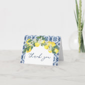 Lemon Mediterranean Blank Bedankt (Voorkant)