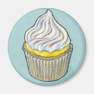 Lemon Merangue Cupcake Magneet