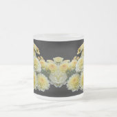 Lemon Meringue Chrysanthemums Matglas Koffiemok (Center)