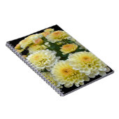 Lemon Meringue Chrysanthemums Notitieboek (Rechterzijde)