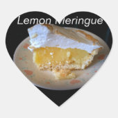 Lemon Meringue Hart Sticker (Voorkant)