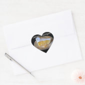 Lemon Meringue Hart Sticker (Envelop)