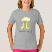 Lemon Meringue Pi Cute Wiskunde Kind Girl's T-Shir T-shirt (Voorkant)
