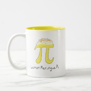 Lemon Meringue Pi Cute Wiskunde Pi Day Koffie Mok