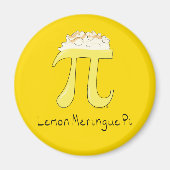 Lemon Meringue Pi Cute Wiskunde Pi Day Magnet (Voorkant)