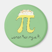 Lemon Meringue Pi Cute Wiskunde Pi Day Magnet (Voorkant)