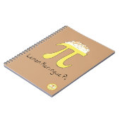 Lemon Meringue Pi Cute Wiskunde Pi Day Notitieboek (Linkerzijde)