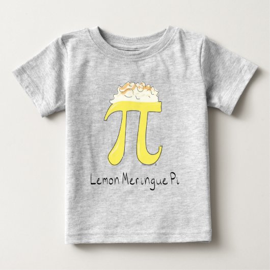 Lemon Meringue Pi Day Cute Wiskunde Kind T-Shirt (Voorkant)