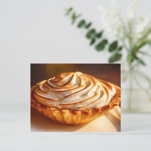 Lemon Meringue Pie Briefkaart (Staand voorkant)