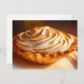 Lemon Meringue Pie Briefkaart (Voorkant / Achterkant)