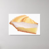 Lemon Meringue Pie Canvas Afdruk (Voorkant)