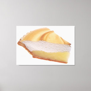 Lemon Meringue Pie Canvas Afdruk