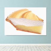 Lemon Meringue Pie Canvas Afdruk (Insitu (Houten vloer))