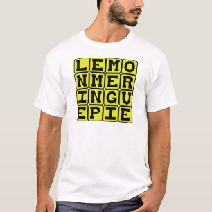 Lemon Meringue Pie, Citrus Dessert T-shirt