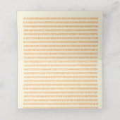 Lemon Meringue Pie Holiday Pi Dag Plaatskaartje (Binnenkant ongevouwen)