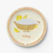 Lemon Meringue Pie Pi Day | Bord papier (Voorkant)