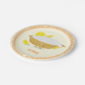 Lemon Meringue Pie Pi Day | Bord papier (Gekanteld)