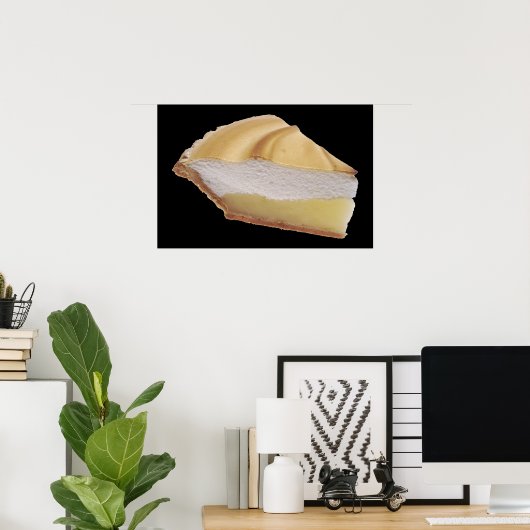 Lemon Meringue Pie Poster (Thuiskantoor)