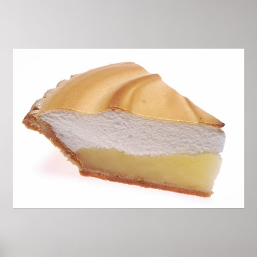 Lemon Meringue Pie Poster (Voorkant)