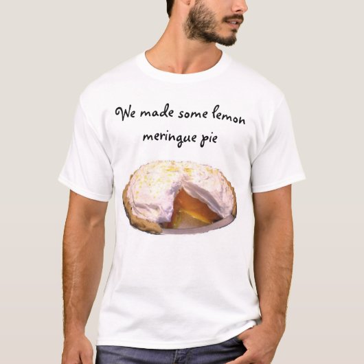 Lemon meringue pie t-shirt (Voorkant)
