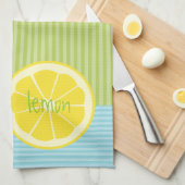 Lemon Microfiber Kitchen Towelen Theedoek (Quarter Fold)
