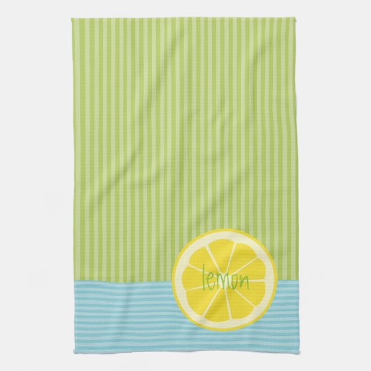Lemon Microfiber Kitchen Towelen Theedoek (Verticaal)