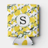 Lemon Monogram Citrus Blikjeskoeler (Achterkant)