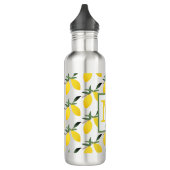 Lemon Monogram Naam Water Fles (Links)