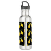 Lemon Monogram Naam Water Fles (Achterkant)