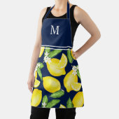 Lemon Monogram Navy Blue Schort (Insitu)