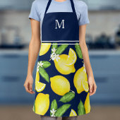 Lemon Monogram Navy Blue Schort