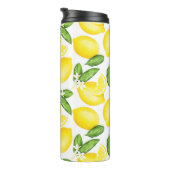 Lemon Monogram  Thermosbeker (Geroteerd rechts)