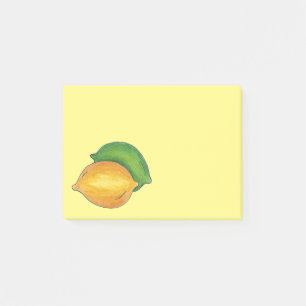 Lemon n' Limoen Citrus Fruit Yellow Lemons Post it Post-it® Notes
