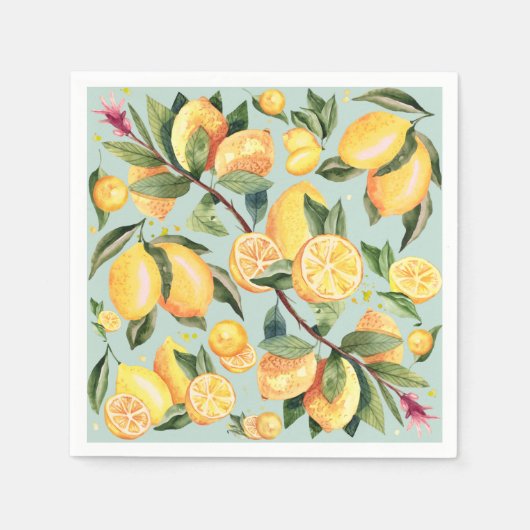 Lemon Napkins Servet (Voorkant)