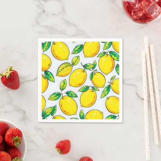 lemon napkins servet (Insitu)