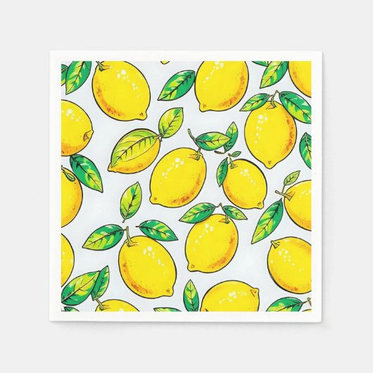 lemon napkins servet (Voorkant)