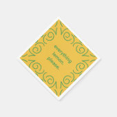 Lemon Napkins Servet (Hoek)