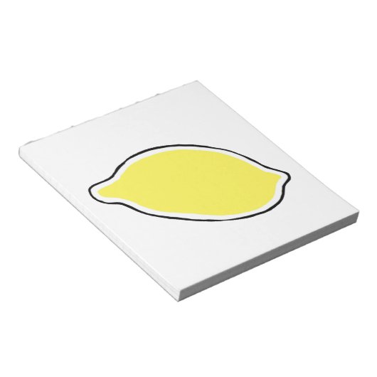 Lemon Notitieblok (Schuin)
