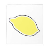 Lemon Notitieblok (Voorkant)