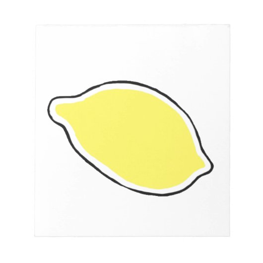 Lemon Notitieblok (Voorkant)