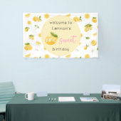 Lemon One Sweet 1st Birthday Spandoek (Beurs)
