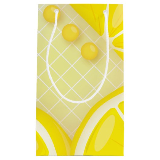 Lemon-ontwerp Klein Cadeauzakje (Voorkant)