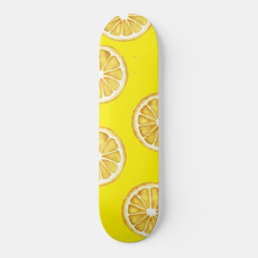Lemon-ontwerp op skateboard (Voorkant)