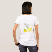 "Lemon "ontworpen T-shirt (Achterkant volledig)