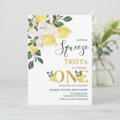 Lemon onze belangrijkste pleister voor de eerste v kaart (Staand voorkant)