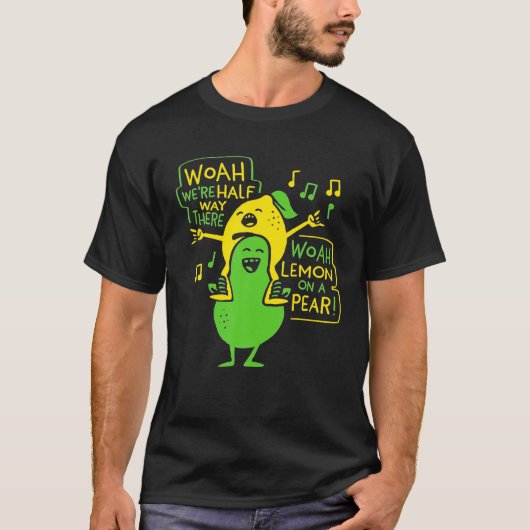 Lemon op een peren t-shirt (Voorkant)