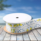 Lemon op het Vrijgezellenfeest Blauwe Tegels Satijnen Lint