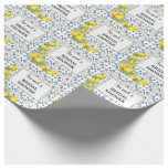 Lemon op Vrijgezellenfeest met blauwe Tegels Cadeaupapier<br><div class="desc">Voeg een vleugje elegantie en frisheid toe aan uw geschenkpresentatie met ons Lemon Blue Tegels Vrijgezellenfeest Wrapping Paper. Dit hoogwaardige inpakpapier heeft een charmant ontwerp van levendige gele citroenen tegen ingewikkelde, op het Middellandse Zeegebied geïnspireerde blauwkleurige tegel. Ideaal voor vrijgezellenfeesten, bruiloften of andere verfijnde gelegenheden, het creëer is een heerlijke...</div>