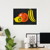 Lemon, Orange Banana - Matchbox Print - Aesthetic (Thuiskantoor)
